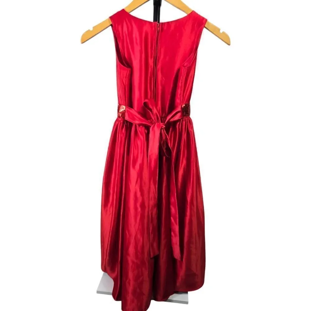 Kiki Red Sleeveless Dress